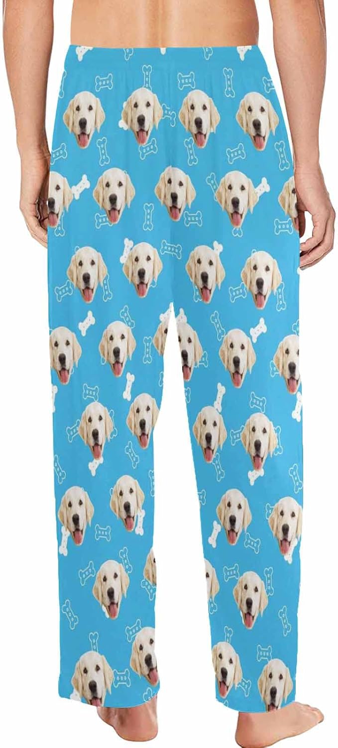 MyPupSocks Customized Face Pajamas Pants Photo Pajama Bottoms - Image 2