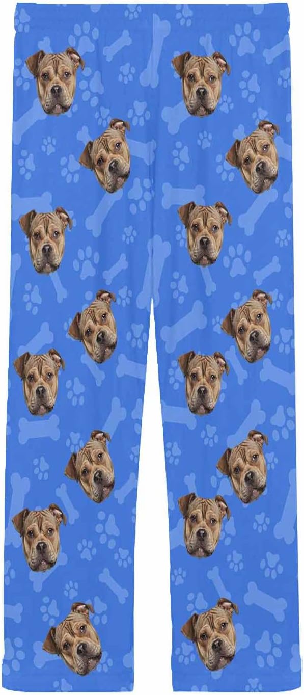 MyPupSocks Custom Pet Face Pajamas Pants Photo Pajama Bottoms - Image 4