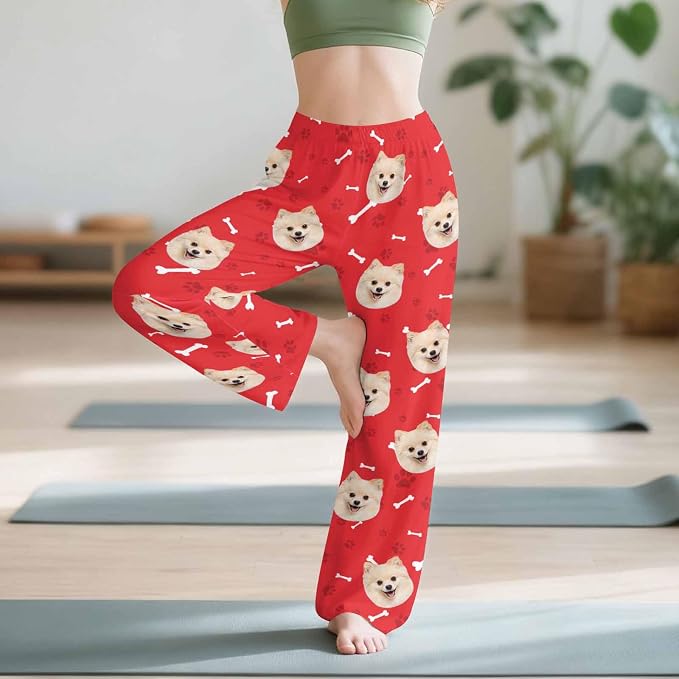 Custom Couple Pajama Pants Sock - Image 6