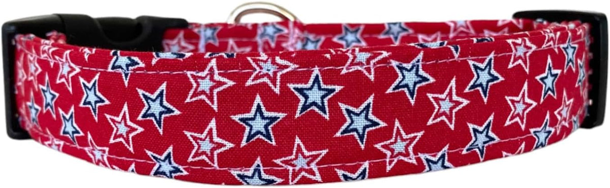 The Liberty Patriotic Stars Dog Collar) by Collars+by+Design
