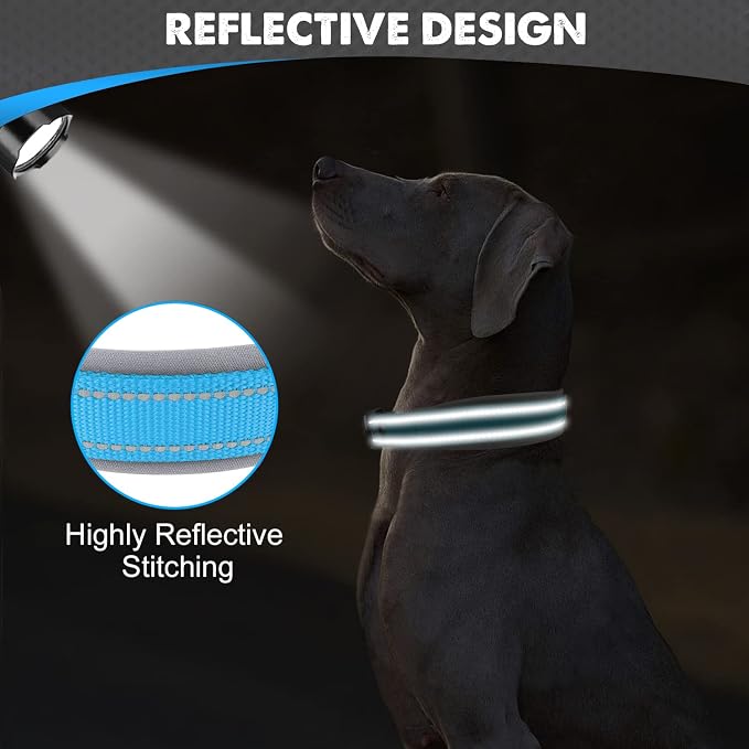 Joytale Dog Collar for Extra Large Dogs, Neoprene Padded and Adjustable - Image 4