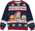 Wrappiness A Girl And Her Dog Christmas Sweatshirt by Wrappiness