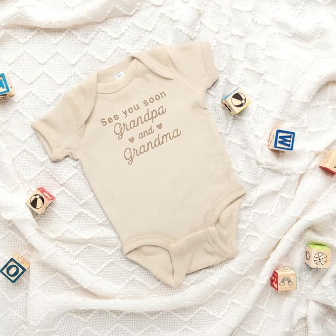 COUPLEHOODIES Personalized Baby Onesie Bodysuit – Custom Embroidery Gift - Image 3