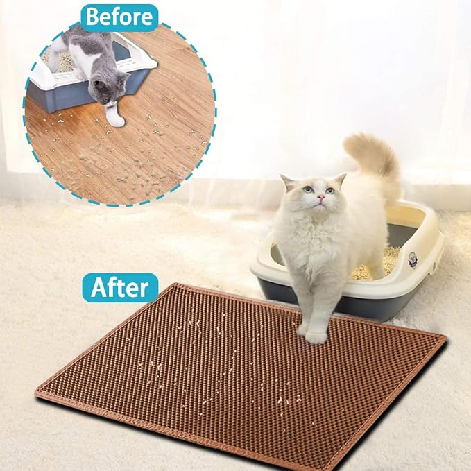 Cat Litter Mat, Waterproof/Urineproof, Scatter Control - Image 2