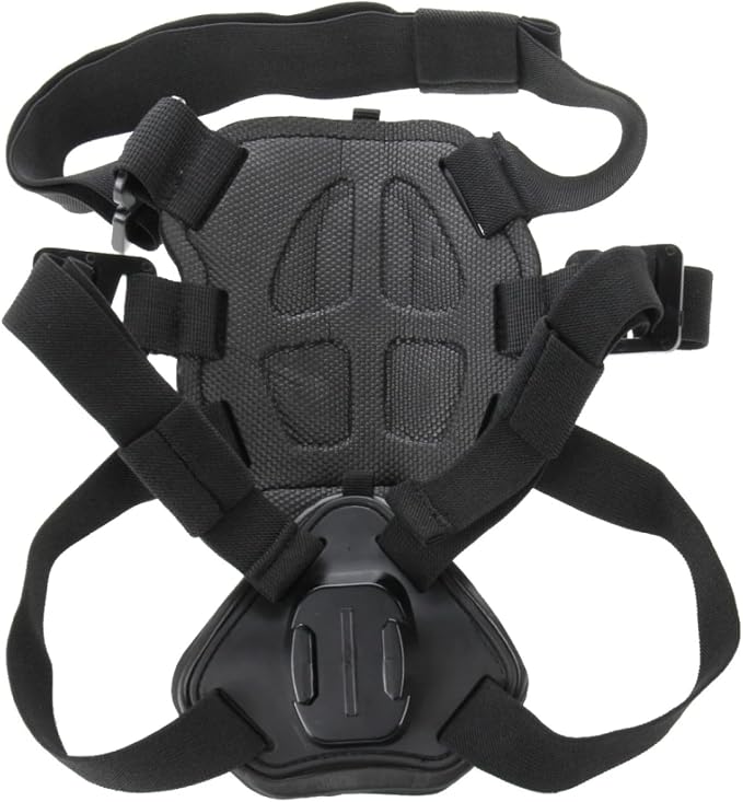 Dog Harness for Gopro, with 2 Mouting Base, Soft Adjustable for Small Medium - Image 4