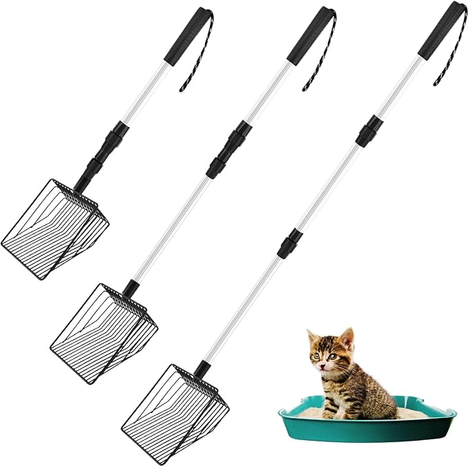 Chicken Poop Scooper, Heavy Duty Sifting Litter Scoopers, Chicken Coop Must - Image 8