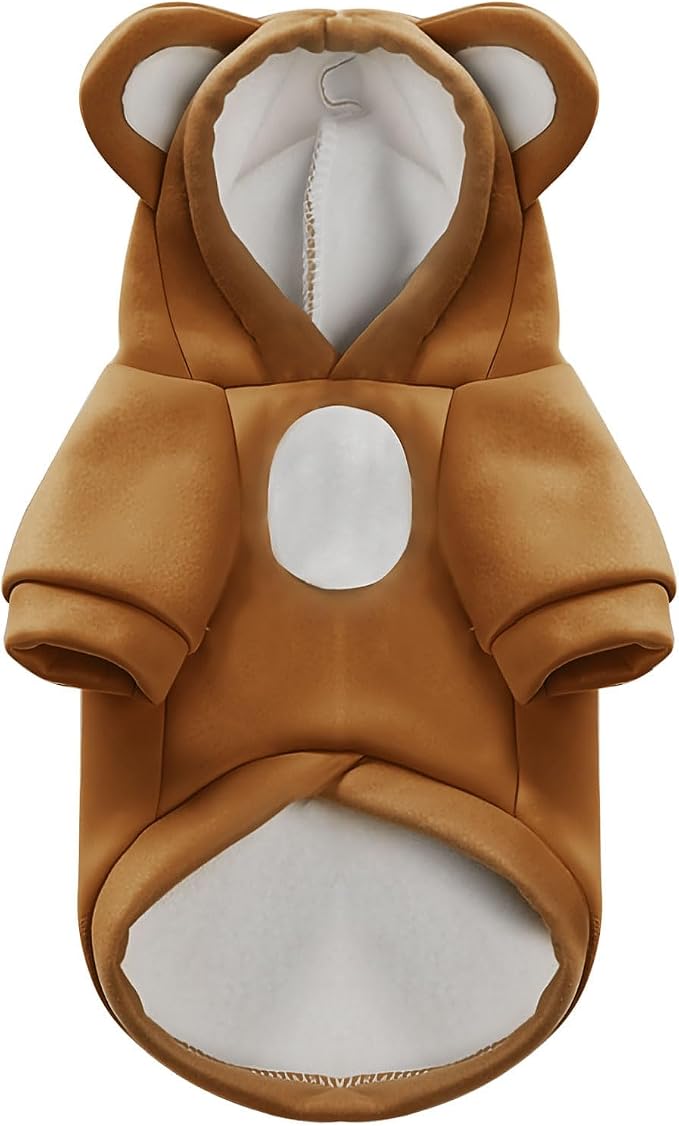 Small Dog Hoodie Soft Warm Fleece Fall Winter Dog Clothes Cute Puppy Sweaters - Image 7