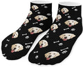 Personalized Ankle Socks with Face Custom Photo Socks Low Cut Ankle Socks by Unknown