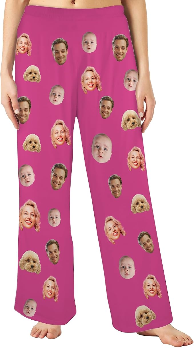 Personalized Pajamas, Custom Pajama Pants by BTPEStylishCreations
