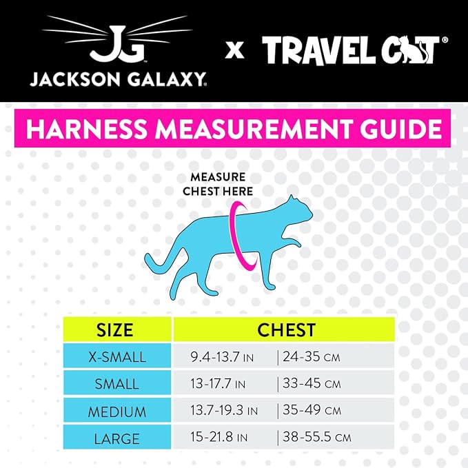 Travel Cat x Jackson Galaxy Harness and Leash Set - Image 5