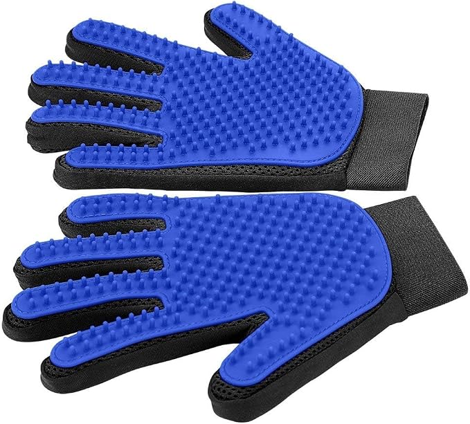 Upgrade Efficient Pet Hair Remover Gloves by DELOMO