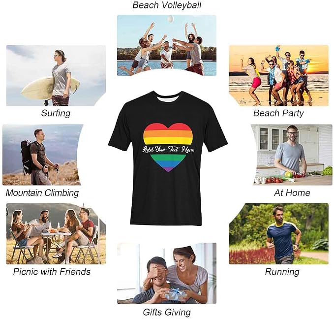Custom T Shirts with Face Photo Text Pet Shirt - Image 5
