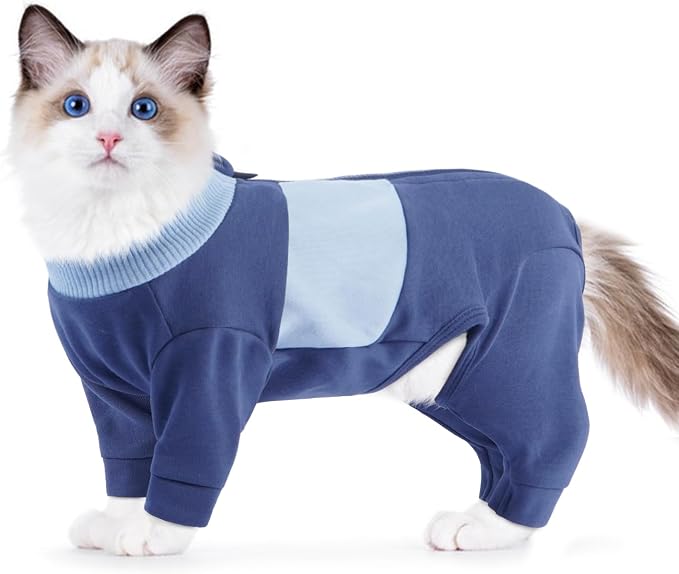 QBLEEV Cat Clothes, Soft Cat Sweaters by QBLEEV