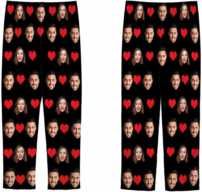 MyPupSocks Customized Face Pajamas Pants Sleep Bottoms - Image 5