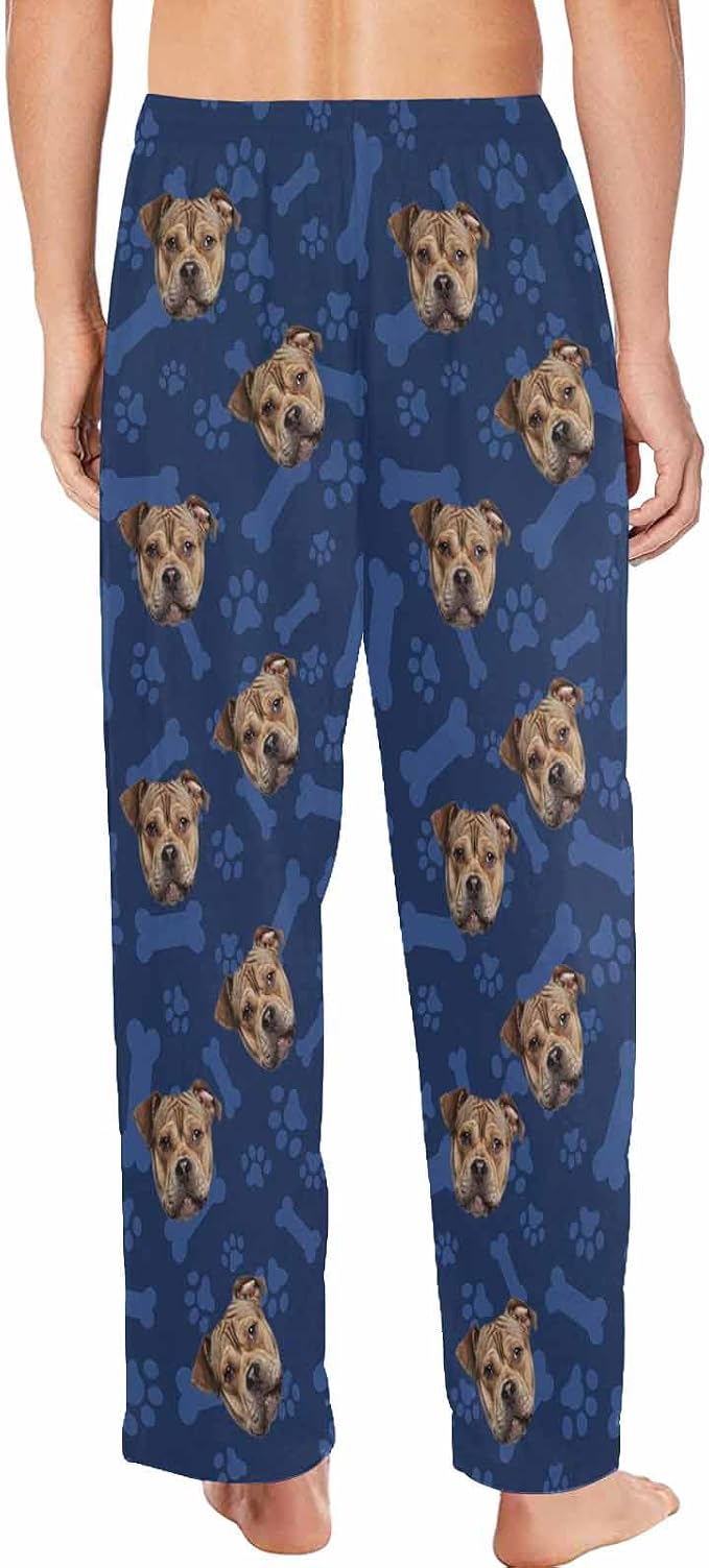 MyPupSocks Custom Pet Face Pajamas Pants Photo Pajama Bottoms - Image 2