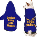 Custom Sweatshirt for Small Pet Cat Puppy Dogs Cold Weather Clothes Sweatshirt by AEKSCOH