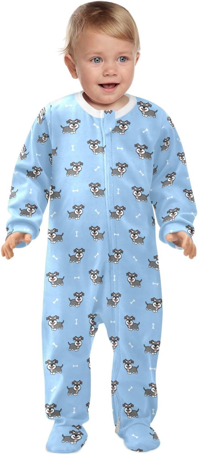 Baby Sleepers For Girl Boys Newborn Baby Play One-Piece Footies For 0-24 Months - Image 2