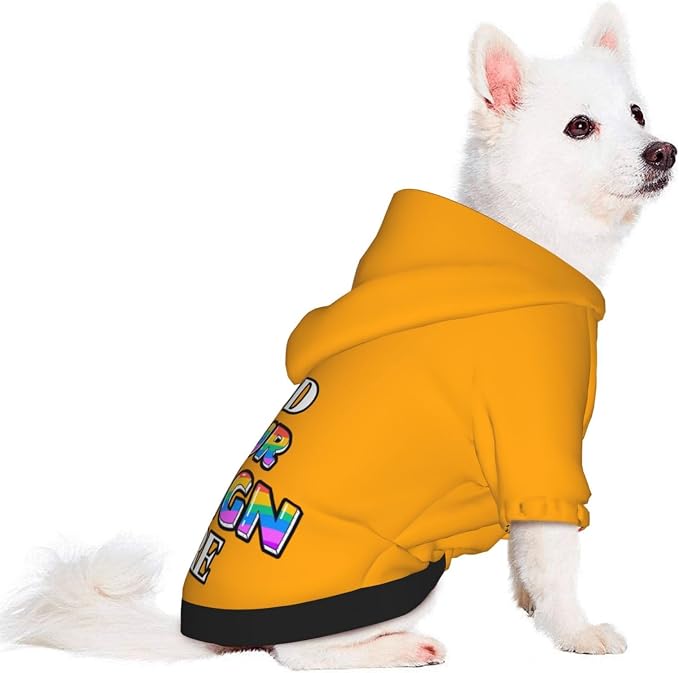 Dog Hoodie Design Your Own Personalized Pet Hoodies Small Pets Wear Shirt - Image 2