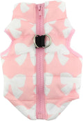 New Various Pet Cat Dog Soft Padded Vest Harness Small Dog Clothes Pink Bow S by SMALLLE_LUCKY_STORE