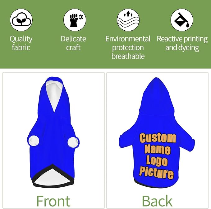 Custom Basic Dog Hoodies Sweatshirt - Image 6