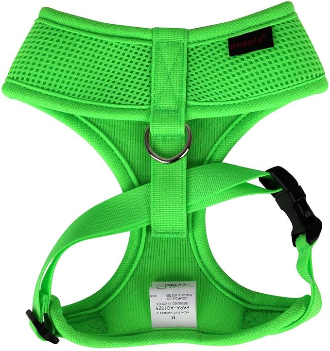 Puppia Neon Dog Harness Over-The-Head No Choke No Pull Walking Training - Image 2