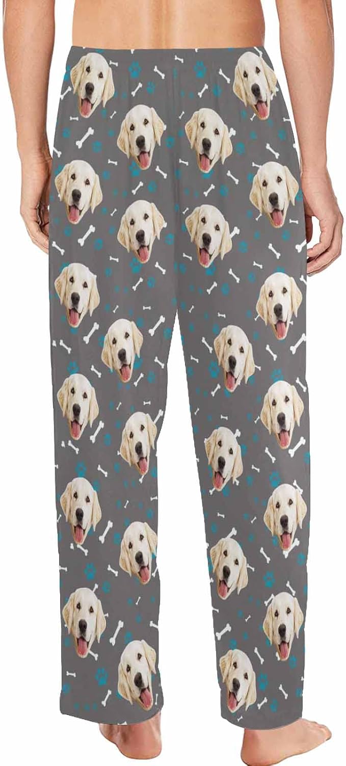 MyPupSocks Personalized Face Pajamas Pants Photo Pajama Bottoms - Image 2