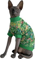 Limited Edition Sphynx Cat Cotton T-Shirts Hairless Cat Sweatshirt Pet Kitten by Kitipcoo