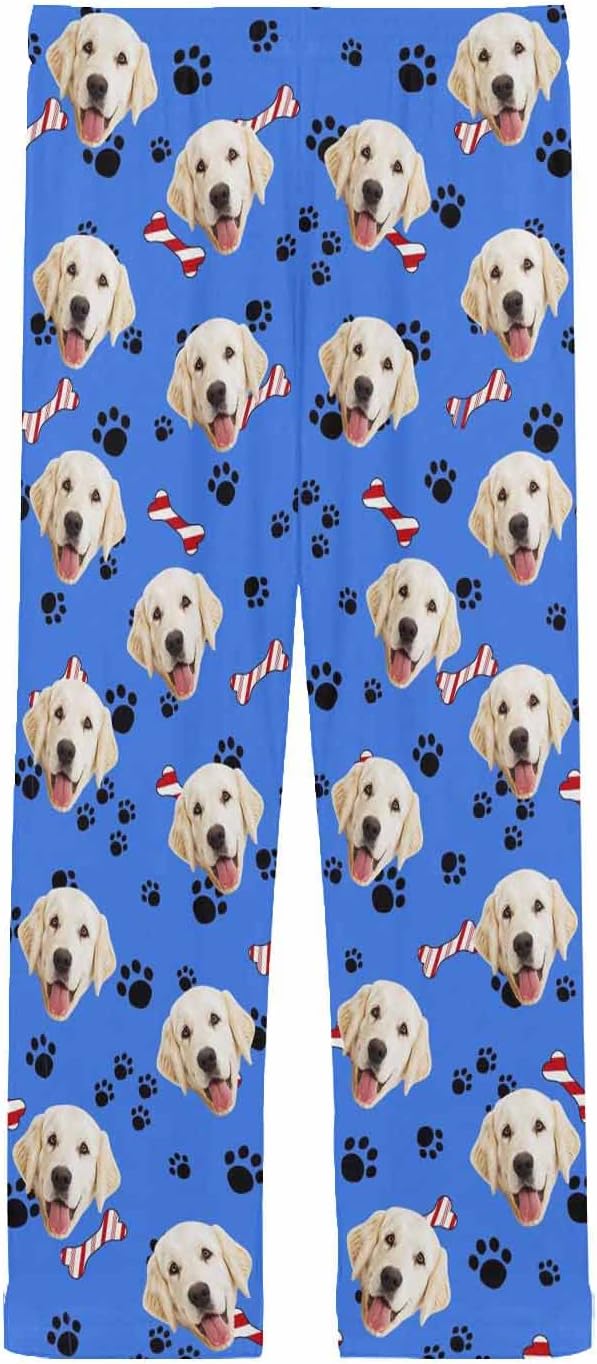 MyPupSocks Custom Pet Face Pajamas Pants Photo Pajama Bottoms - Image 4
