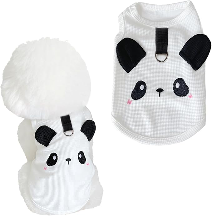 Pig/Panda Dog Shirts | Sleeveless Polyester Shirts by Lunarthos