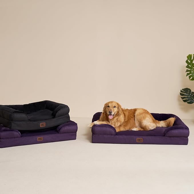 EHEYCIGA Orthopedic Dog Beds for Large Dogs, Waterproof Memory Foam Large Dog - Image 9