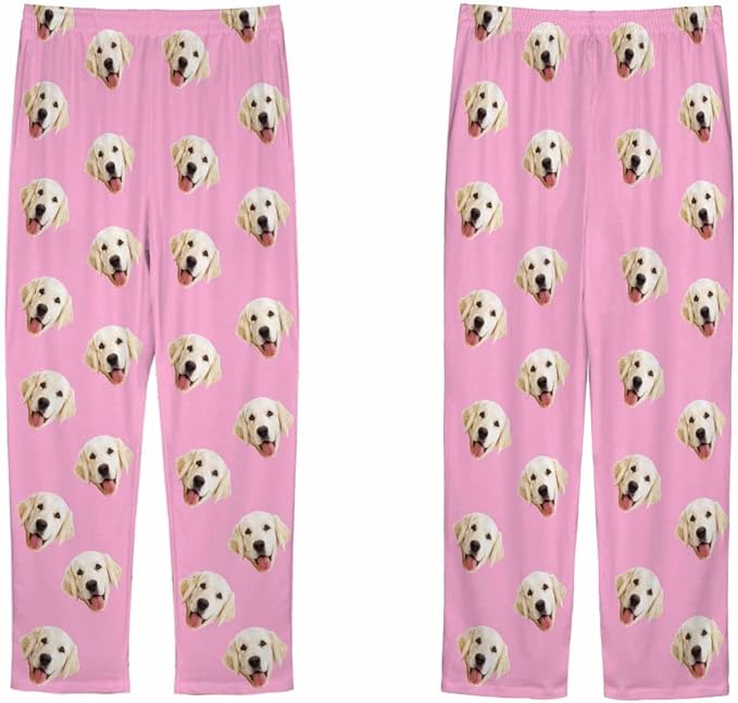 Custom Pajama Pants Women Personalized Face Pajamas Bottom Couple Pajama Pants - Image 6