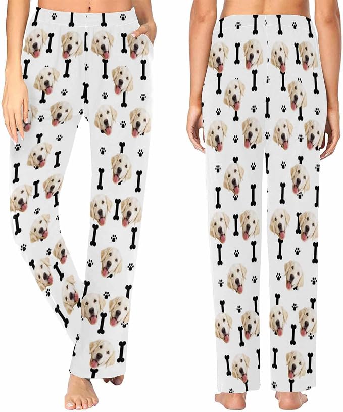 Custom Face Pajamas Pants Personalized Nightwear Bottoms - Image 2