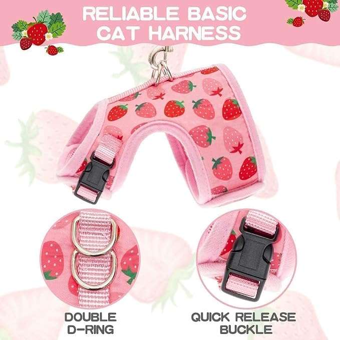 BINGPET Cat Harness with Leash Escape Proof - Image 3