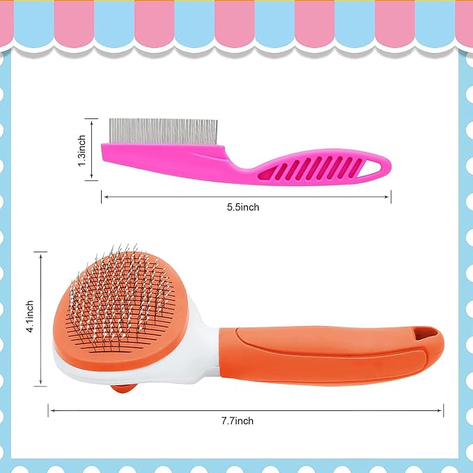 Cat Brushes for Indoor Cats, Dog Brush for Shedding - Image 2