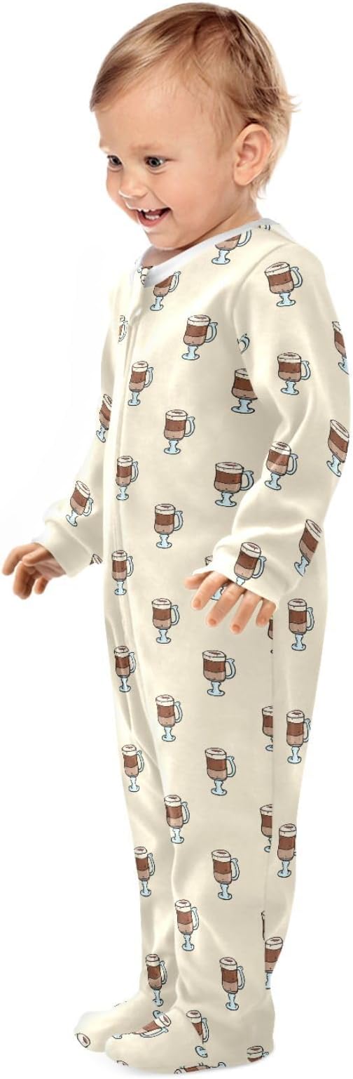 Baby Sleepers For Girl Boys Newborn Baby Play One-Piece Footies For 0-24 Months - Image 3