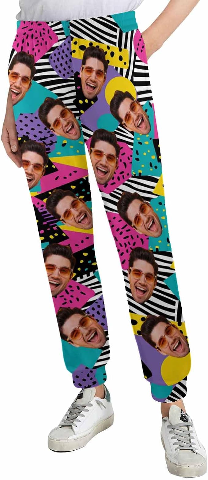 Custom Sweatpants for Men Women Personalised Joggers Pants - Image 4