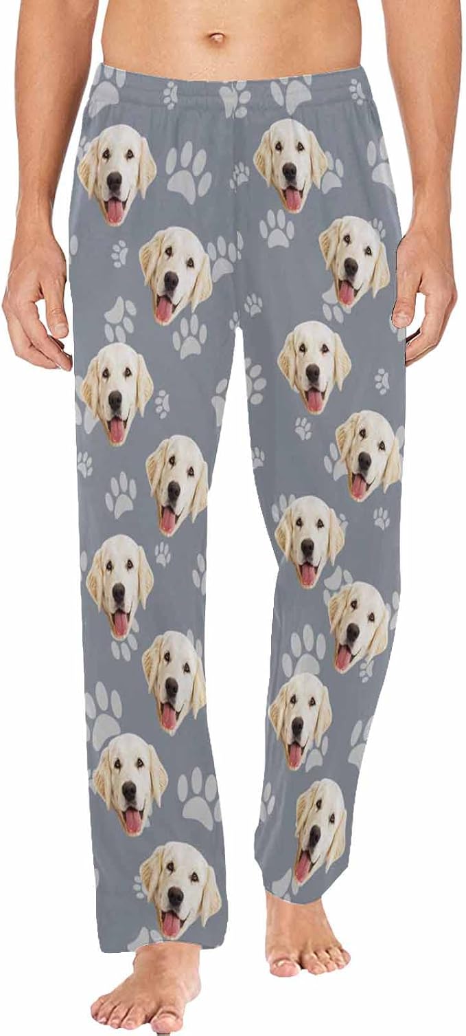 MyPupSocks Customized Face Pajamas Pants Photo Pajama Bottoms by MyPupSocks