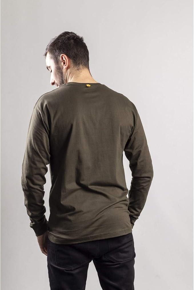 Caterpillar Trademark Banner Long Sleeve Tee Shirts - Image 2