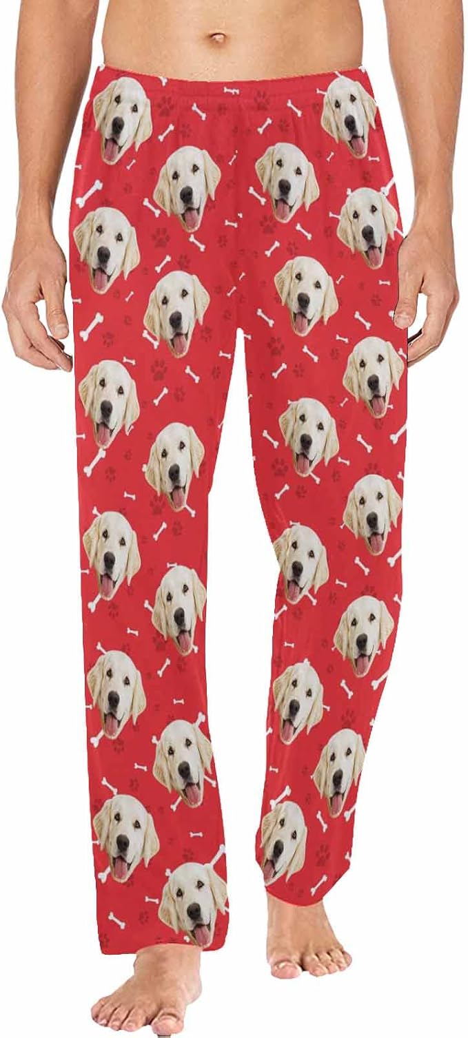 MyPupSocks Personalized Face Pajamas Pants Photo Pajama Bottoms by MyPupSocks