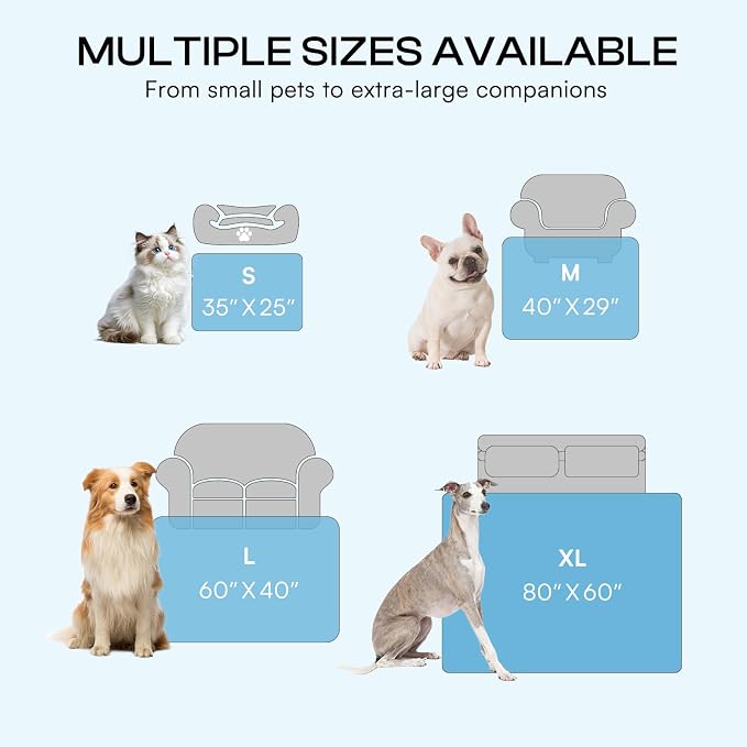 Luciphia Premium Cooling Dog Blanket Washable Q-MAX>0.5 Small Medium Large Pet - Image 7