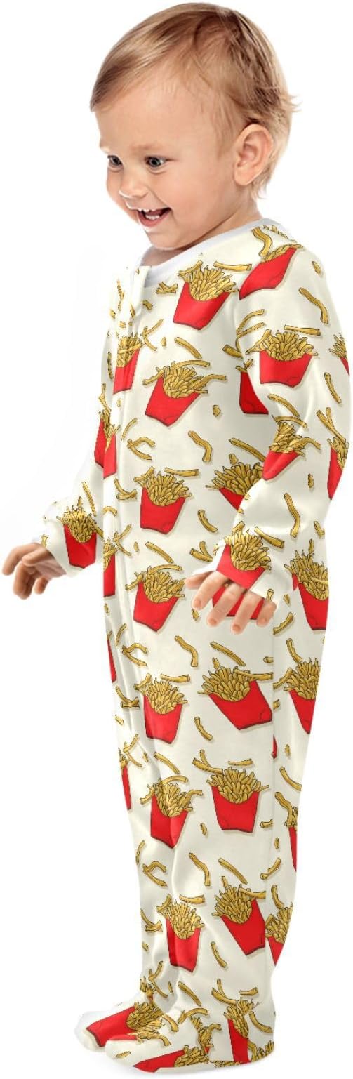 Baby Sleepers For Girl Boys Newborn Baby Play One-Piece Footies For 0-24 Months - Image 3