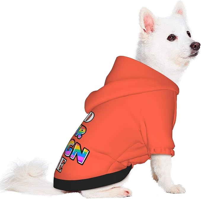 Dog Hoodie Design Your Own Personalized Pet Hoodies Small Pets Wear Shirt - Image 2