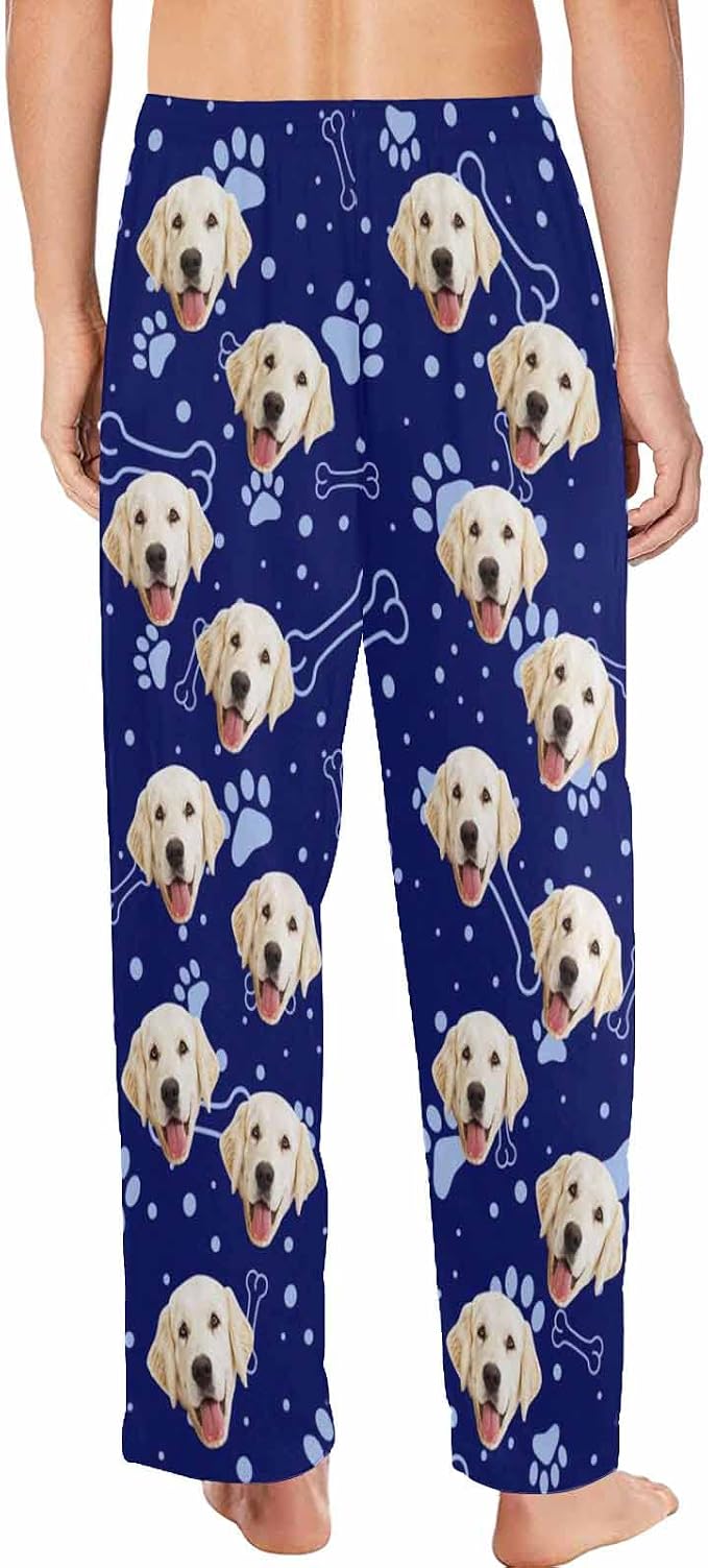MyPupSocks Personalized Face Pajamas Pants Photo Pajama Bottoms - Image 2