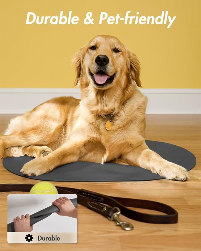 Absorbent Dog Food Mat-Dog Mat for Food and Water Bowl, Quick Dry Pet Food Mat - Image 6