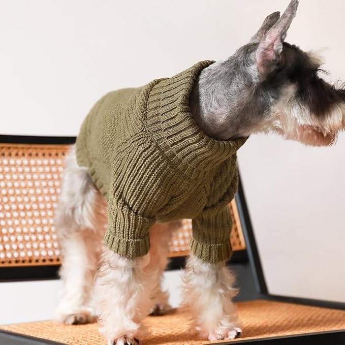 Fitwarm Thermal Knitted Dog Sweater Doggy Winter Coat Pet Clothes Doggie - Image 4