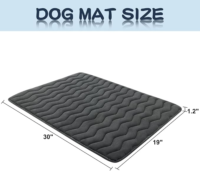 Bubble bear Dog Crate Mat - Image 6