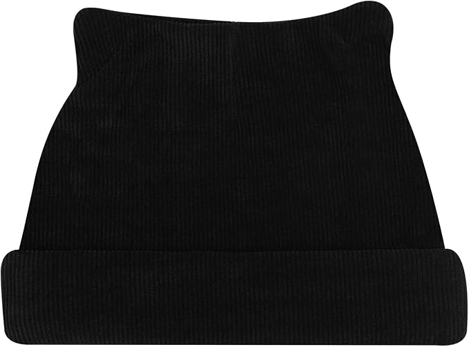 Women's Teen Girls Knitted Cat Kitty Cuffed Beanie Hat Winter Outdoor Stretchy - Image 3