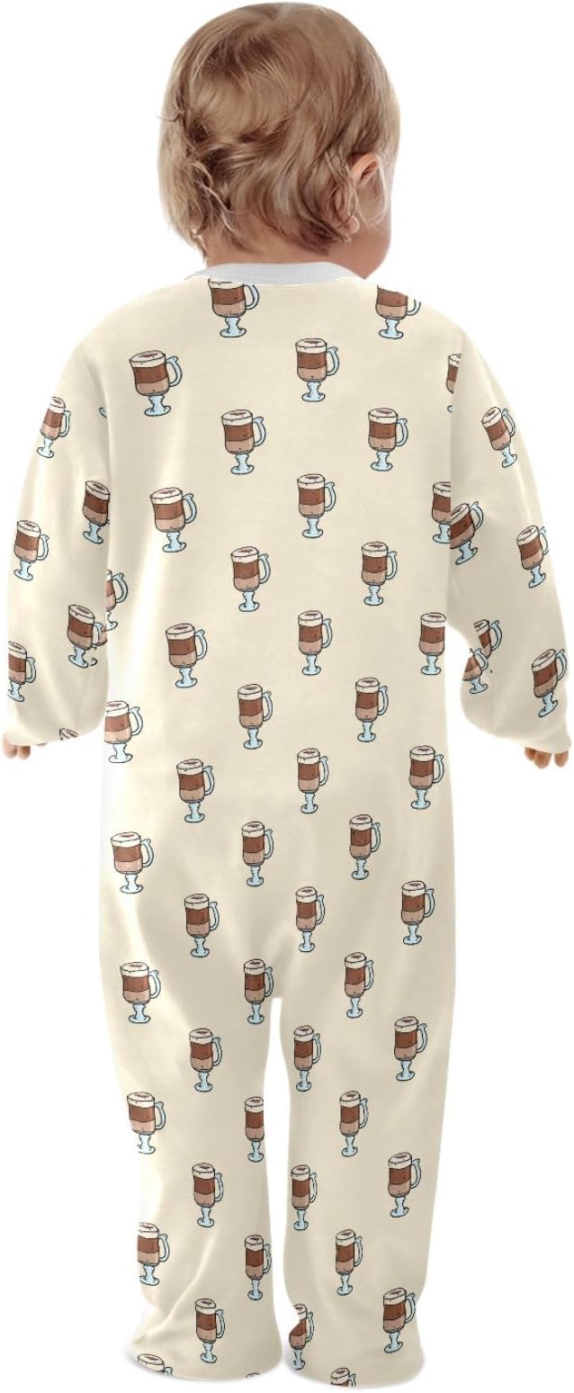 Baby Sleepers For Girl Boys Newborn Baby Play One-Piece Footies For 0-24 Months - Image 4