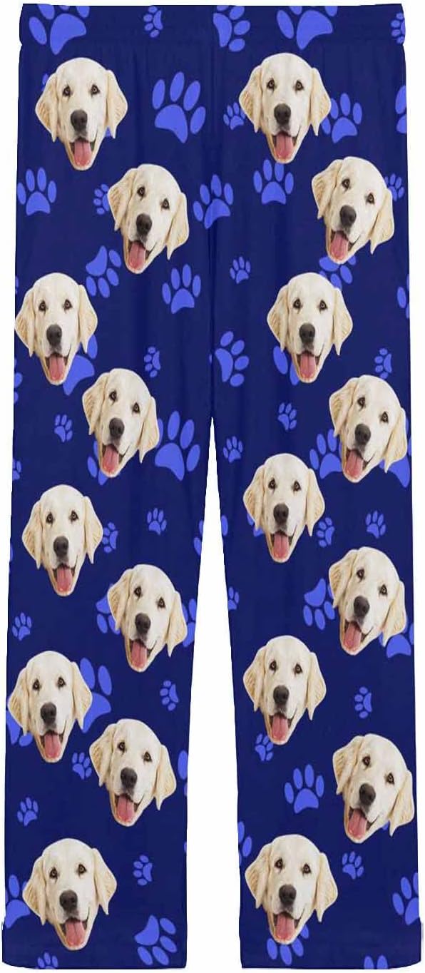 MyPupSocks Customized Face Pajamas Pants Photo Pajama Bottoms - Image 4