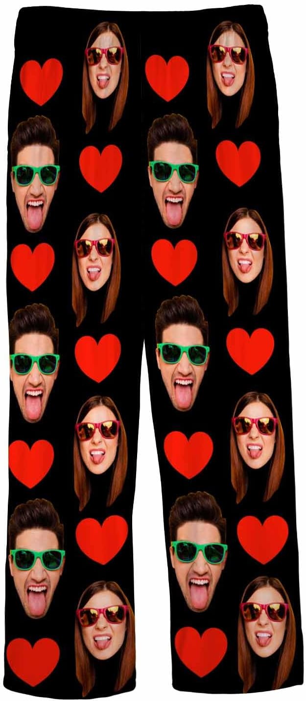 MyPupSocks Custom Pajama Pants for Pet Lover, Personalized Photo Face Printed - Image 5